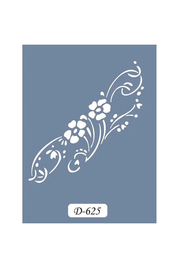 D625، قالب تصميم زهور، سلسلة D، مقاس 15 × 20 سم.