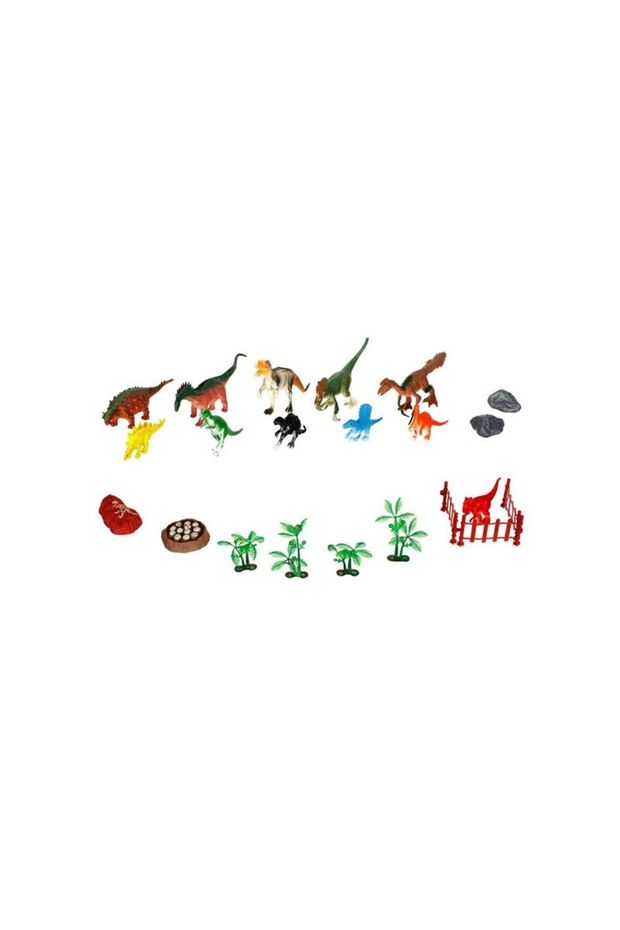 Set Dinozauri din Plastic - 42buc