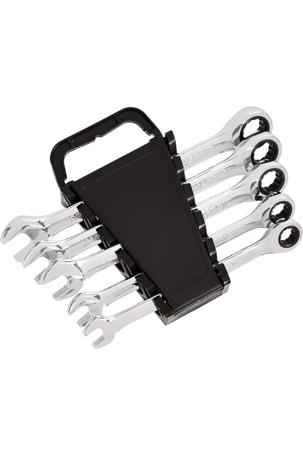 Ratcheting Wrench Set - Metric, 5-Piece