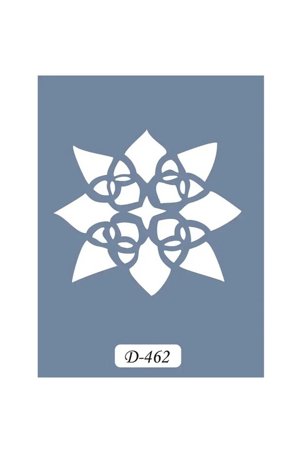 D462 قالب زهور من سلسلة D، مقاس 15x20 سم