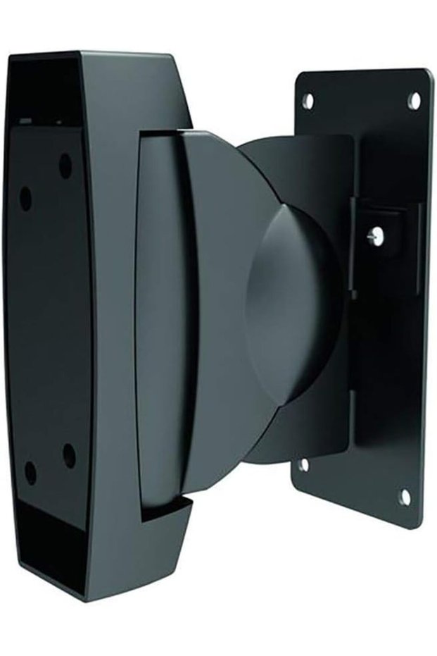 Adjustable Speaker Wall Mount Brackets - with Mounting Hardware, 22 lb. Capacity, Pair, Bl