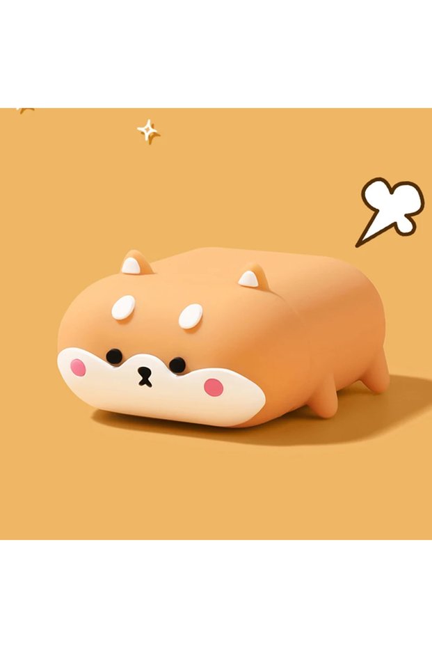 For AirPods 5 Dog 02 3D Chocolate Cookies Bread Case For AirPods 1 2 3 4 5 Pro Cartoon Cute Earphone
