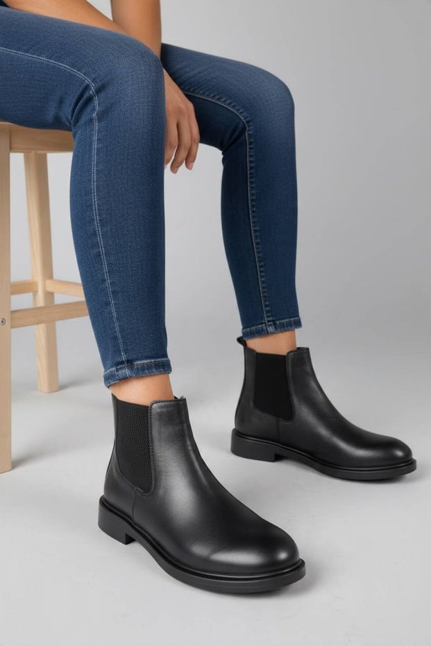 Genuine Leather, Fully Orthopedic, Custom-Sole, Comfortable Women's Casual Mom Boots