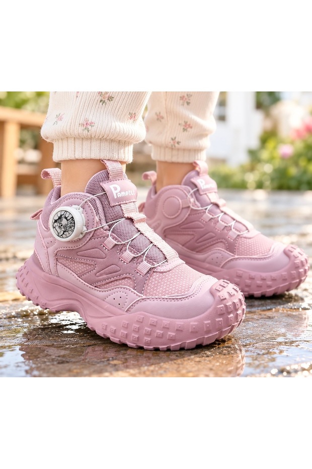 Girls' Orthopedic Sole with Smart Laces Winter Sports Boot