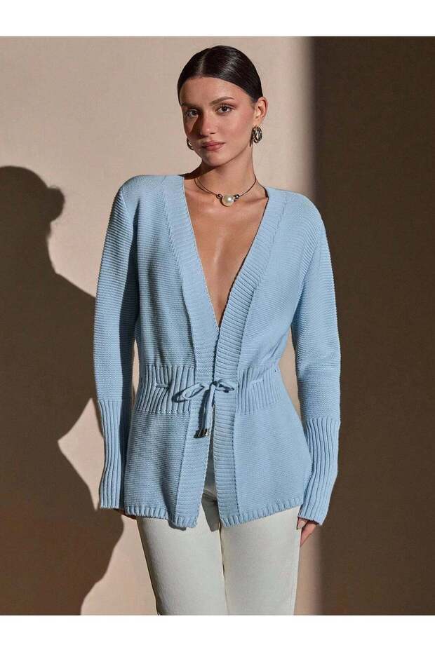 Cardigan, blue