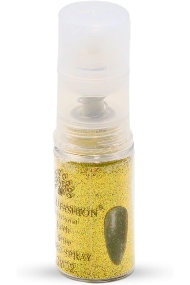 Quick Glitter Ombre Nail Spray - Effortless Gradient Nails in Seconds (7.5g) by Global Fashion (Glitters LSY02)