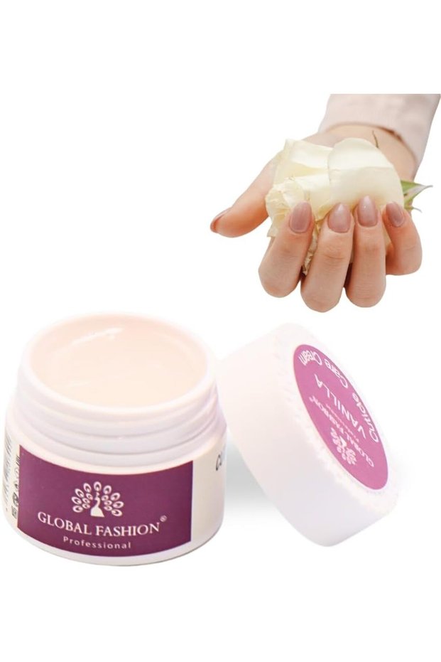 Nourishing Cuticle Cream with Vanilla 5 - Strengthens Dry, Brittle Nails & Softens Cuticles - by | (Vanilla 5g)