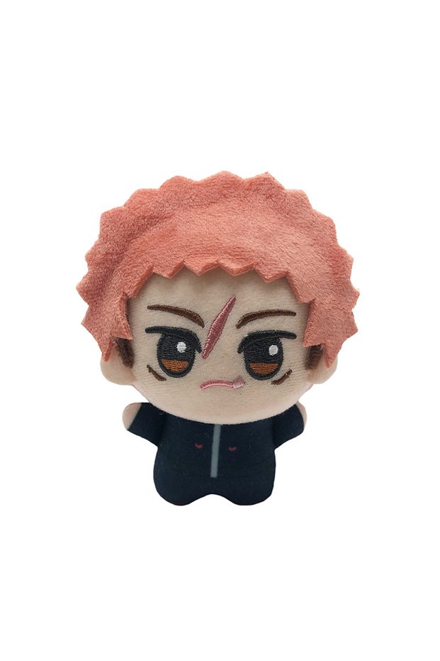 D 13CM Jujutsu Kaisen Plush Keychain Plushies Stuffed Doll Toys Fushiguro Megumi Itadori Yuji Okkots