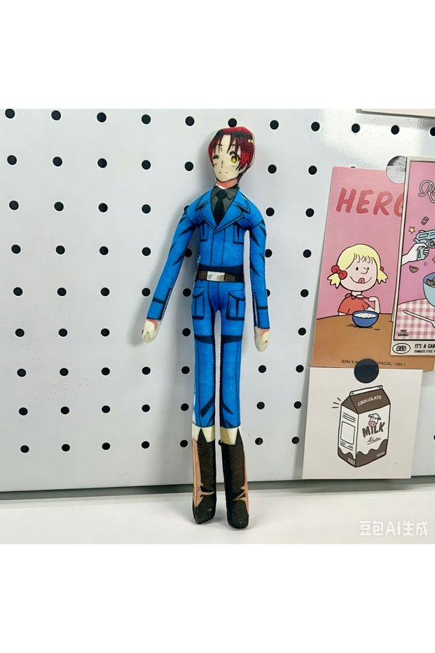 28-30cm Hetalia Twisted Decompression Plush Dolls Anime Peripherals Alfred F. Jones Accompanying Dol