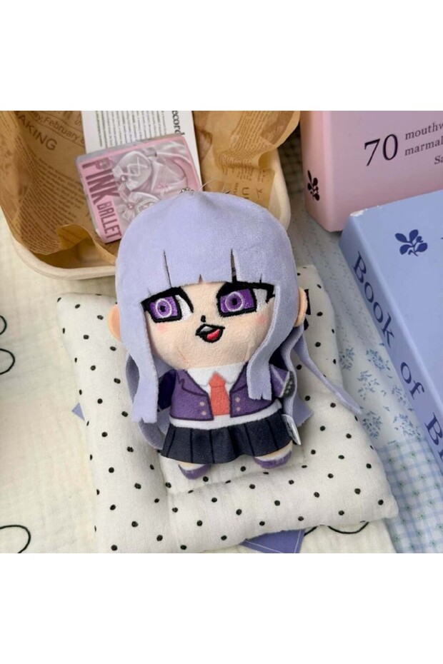 12cm G Anime NEW Danganronpa Plush Doll Naegi Makoto Saihara Shuichi Hinata Hajime Oma Kokichi 12cm