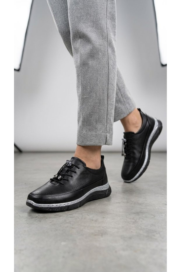 Women's Genuine Leather Full Orthopedic Comfortable Non-Slip Sole Mother Shoes Women's Shoes