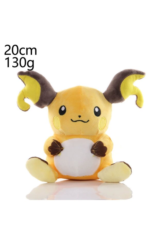 Original 20CM--Raichu Pokemon Plush Toy Gengar Charmander Aerodactyl Pidgeotto Stuffed Animal Doll,