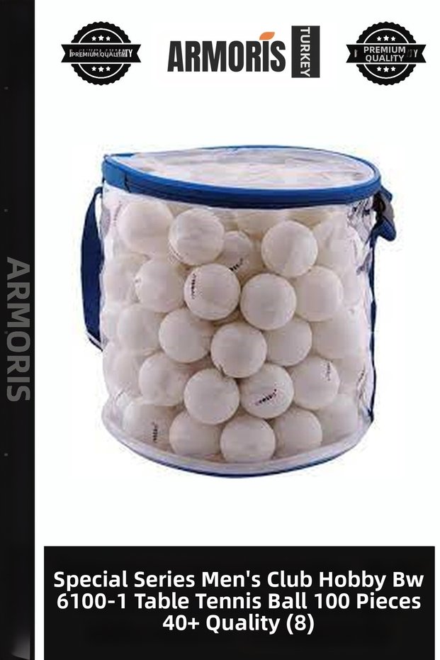 Special Series Men's Club Hobby Bw 6100-1 Ping Pong Ball 100 Pieces 40+ Quality (8)