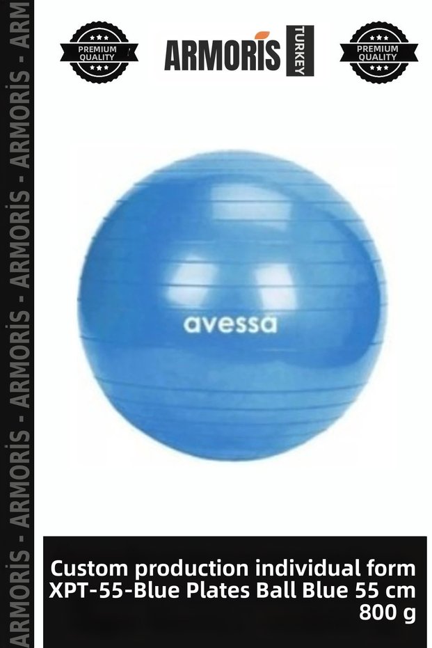 Special Production Individual Form Sport Xpt-55-Blue Plates Ball Blue 55 cm 800 Gr