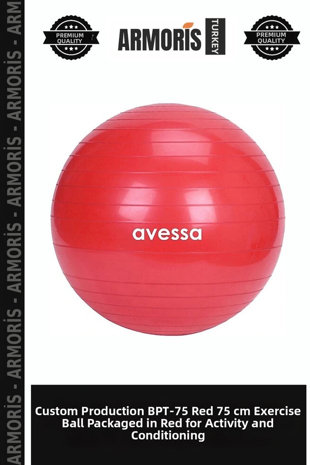 Special Production Bpt-75 Red 75 cm Plates Ball Bag Packaging Red Activity Conditioning Movement