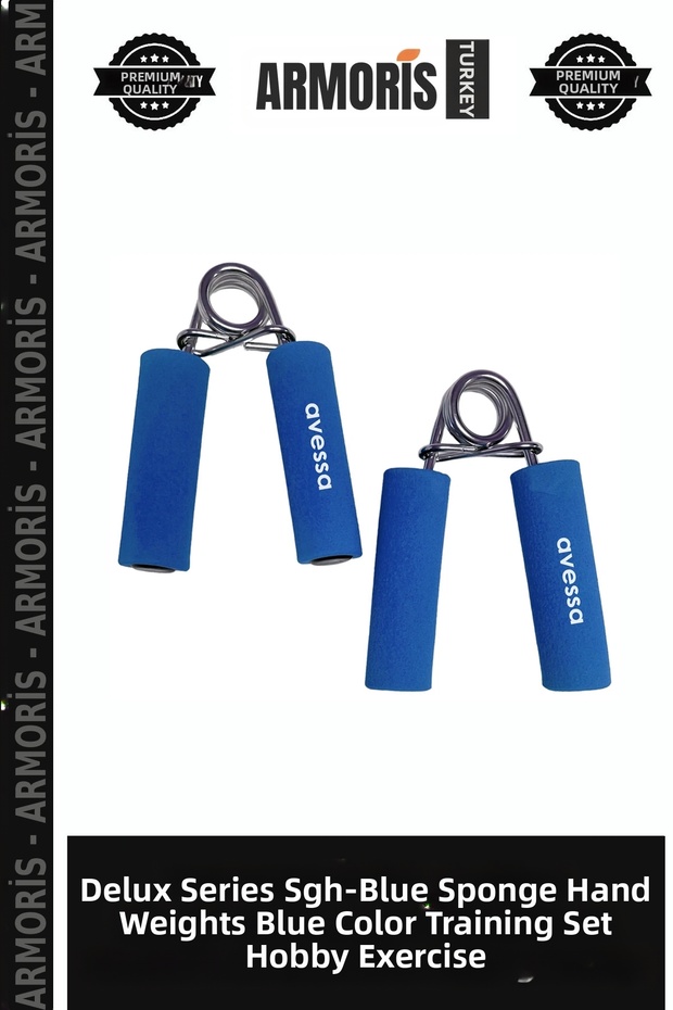Delux Series Sgh-Blue Sponge Hand Spring Blue Color Training Set Hobby Exercise