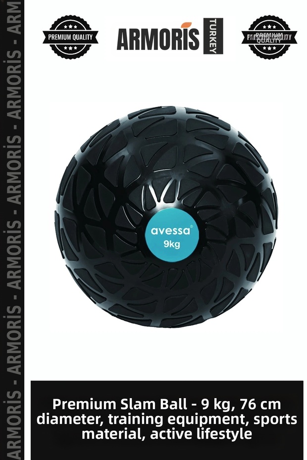 Premium Slam-9 kg Slam Ball 9 kg 76 cm Diameter Training Equipment Sports Goods Active Life