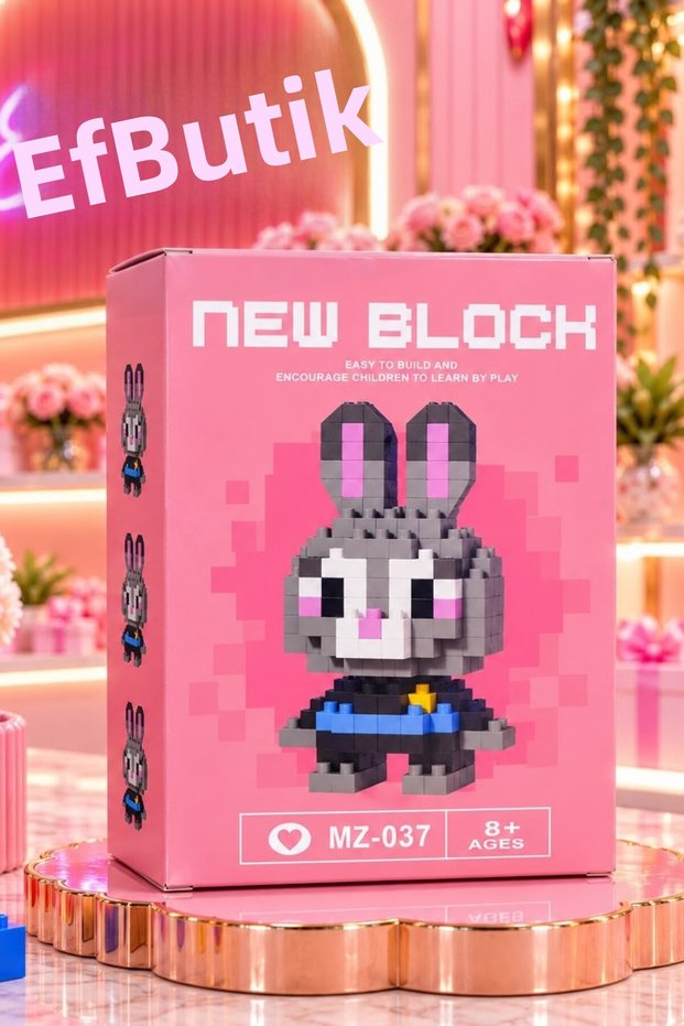Judy Hopps 3D Mini Lego 3D Mini Lego