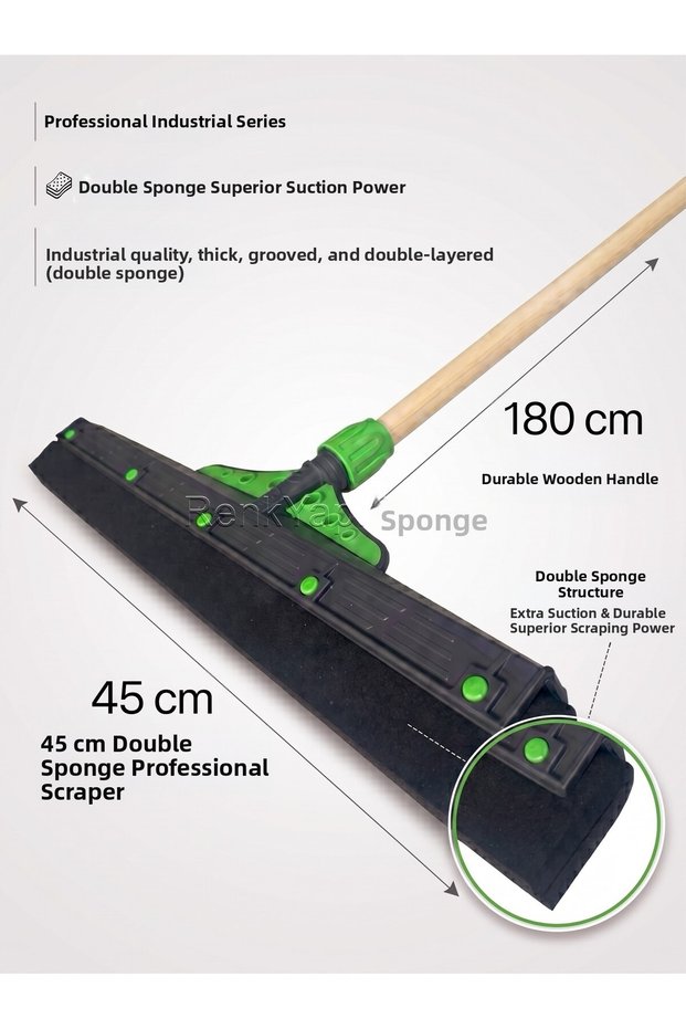 Hospital School Workplace Industrial Handle Hammer for Large Surfaces Handle Length 180cm Hammer Length 45cm
