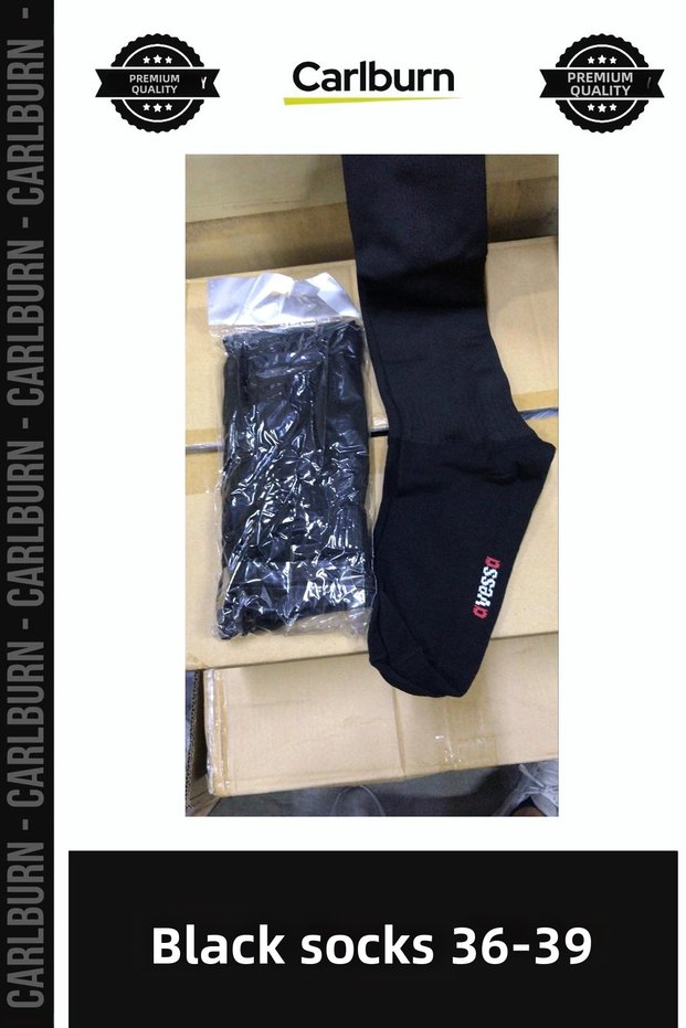 Premium Black Socks 36-39 Style Accessory Textile