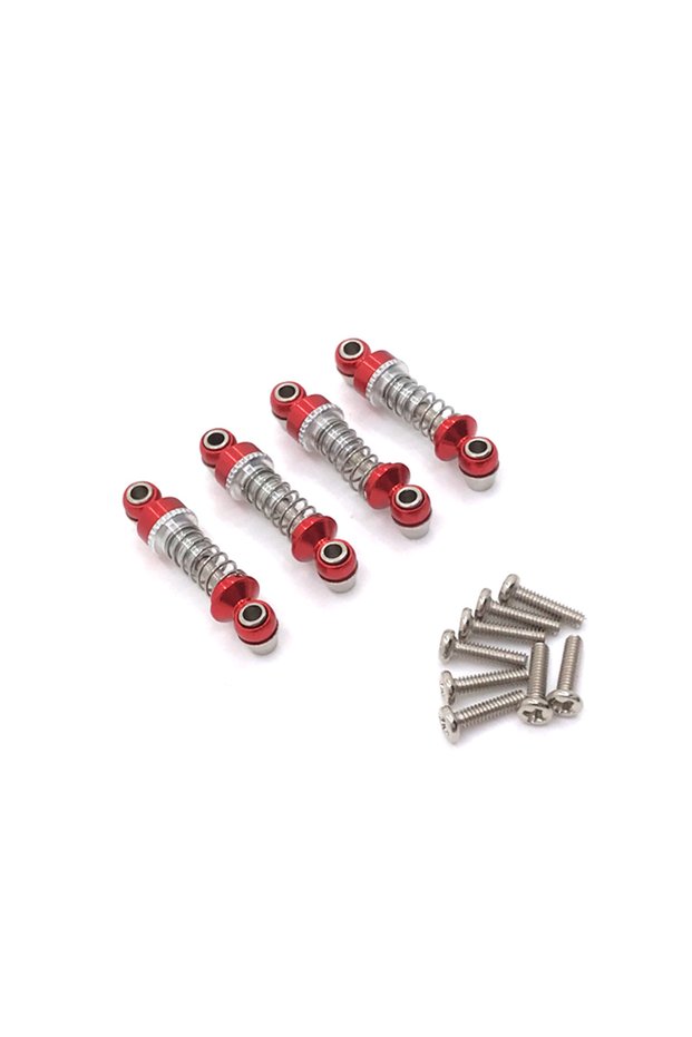 Red Metal Upgrade Adjustable Shock Absorber For Wltoys 1/28 284131 k969 K979 K989 K999 p929 p939 RC