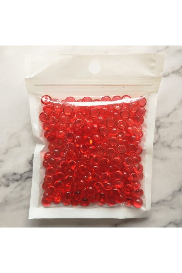 Red 40g 40g Slime Supply Plastic Hama Fishbowl Beads DIY Slime DIY Supplies Accessories Decoration A