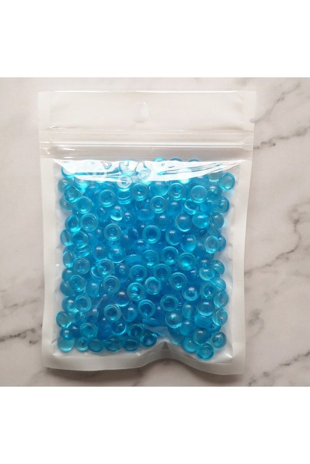 Blue 40g 40g Slime Supply Plastic Hama Fishbowl Beads DIY Slime DIY Supplies Accessories Decoration