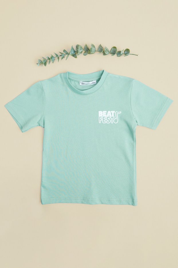 Beat Fest Printed T-Shirt for a Boy