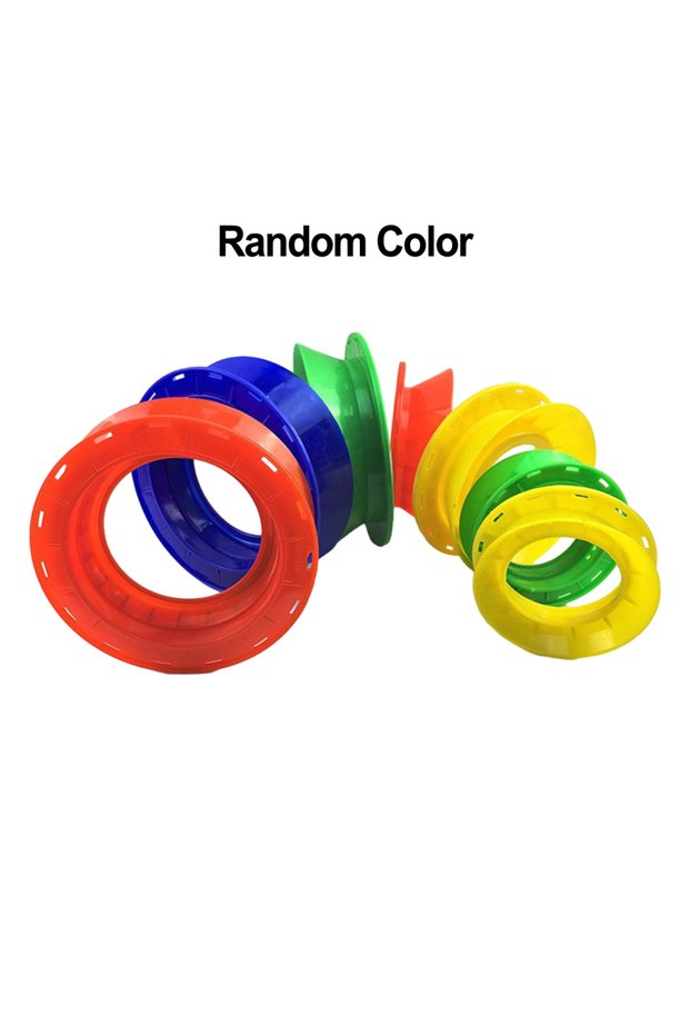 Circular Main Coil Board Fishing Line Coiling Plate Plastic Handle Wire Winding Ring Sea Fishing Lin