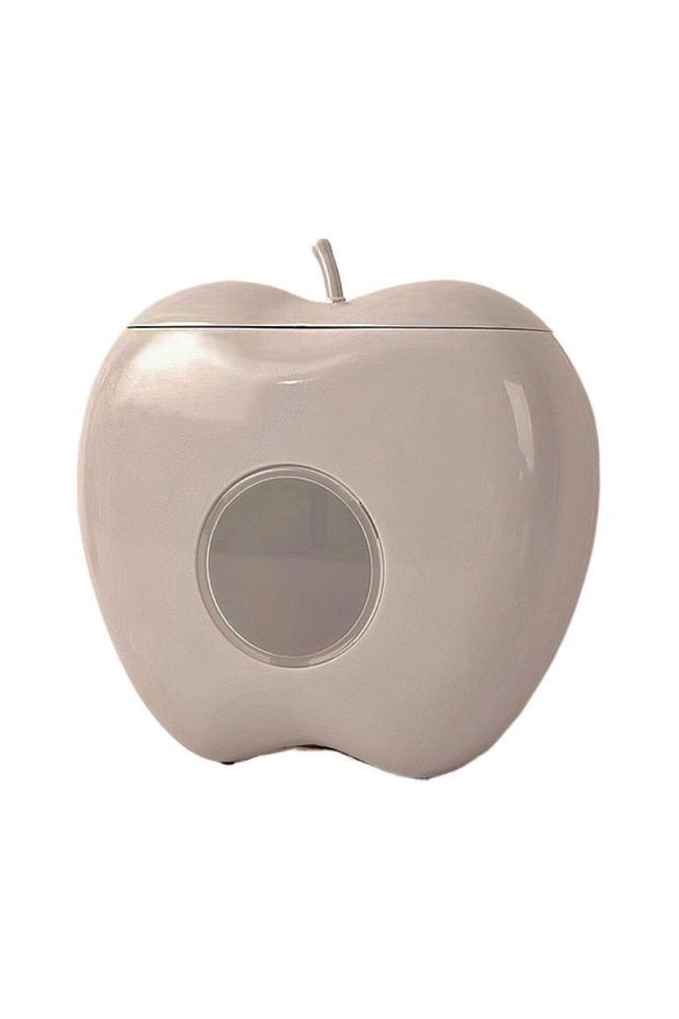 B Apple Shaped Fresh Keeping Bag Dispenser Wall Mounted Kitchen Storage Box Plastic Bag Organizer Sp
