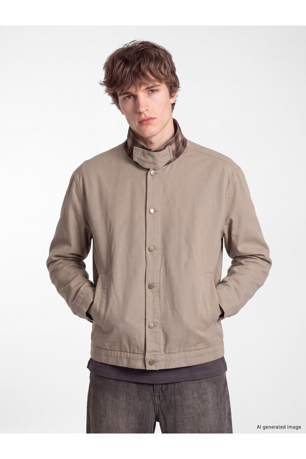 Sparkling Choices from Shining Store Standard Fit Men's Shirt Jacket
