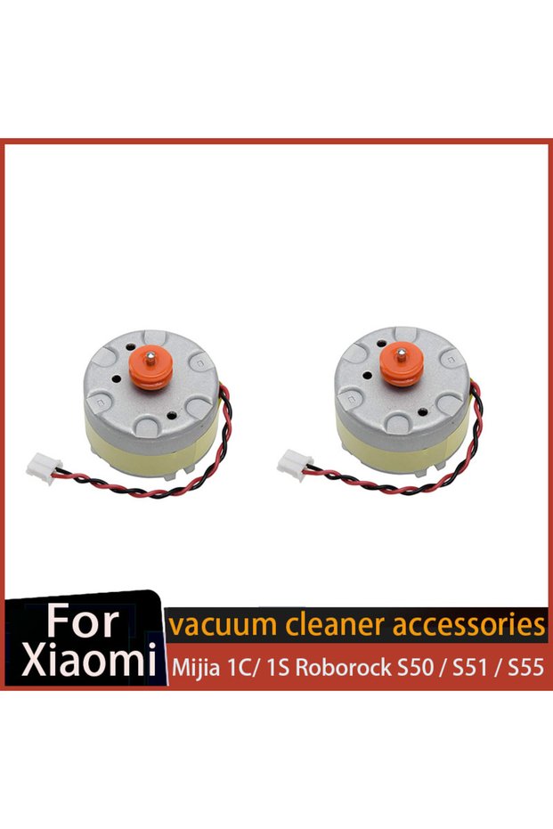 2pcs Lidar Motor for Xiaomi Roborock S50 S51 S55 S5 S5 Max S6 Pure S6 MaxV with Orange Pulley Motor