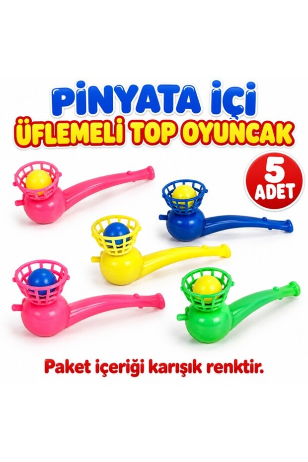 Pinata Blown Ball Toy 5 Pieces
