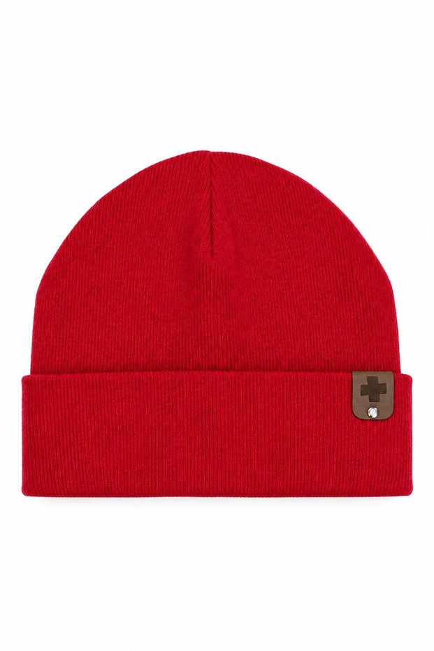 Cotton Ribana Beret Red