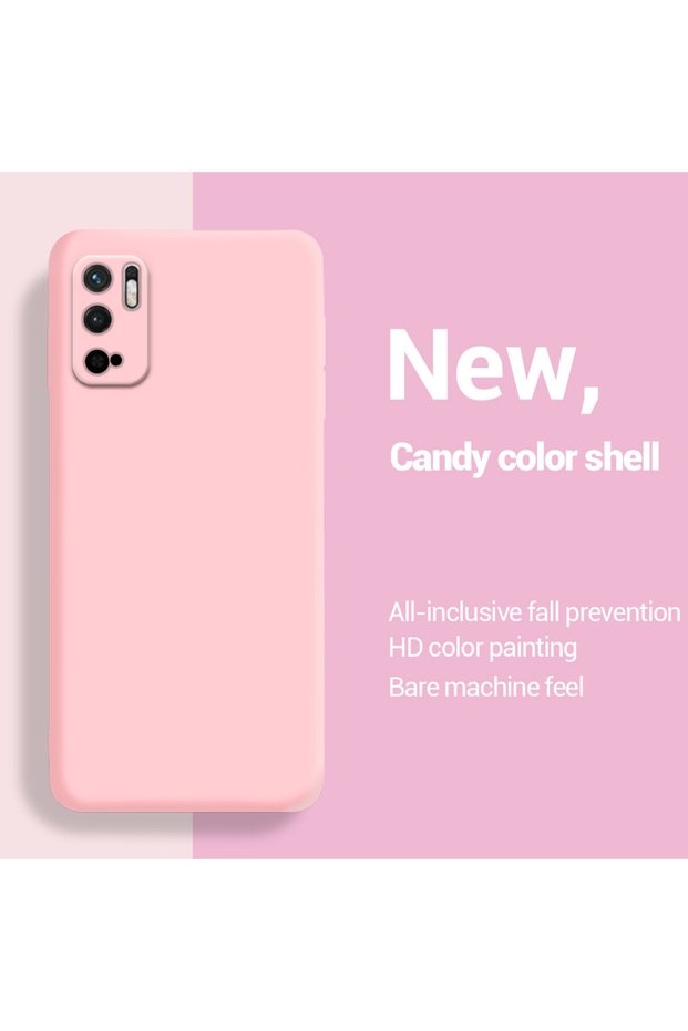 Redmi Note 11 Pro 5G LightPink Liquid Silicone Protective Case For Xiaomi Redmi Note 10 10T 10s 11 1