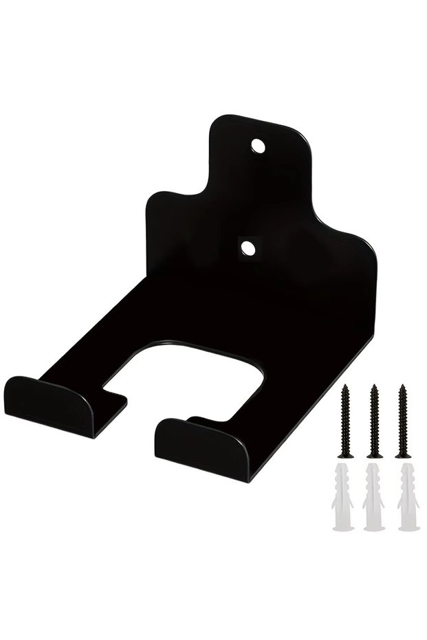 Black-1Pc 1 Piece/2 Pieces Weed Trimmer Hanger, Wall-Mounted Garage Organizer Trimmer Rack, Heavy-Du