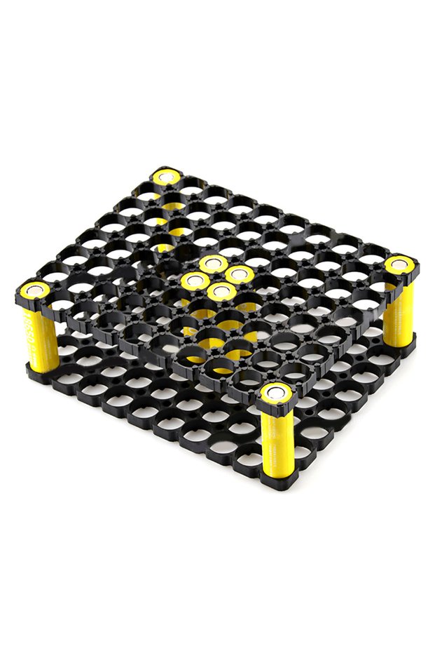 18650 8*10 Lithium Cell Battery Case Holder Batteries Holder Bracket DIY Safety Anti Vibration Plast