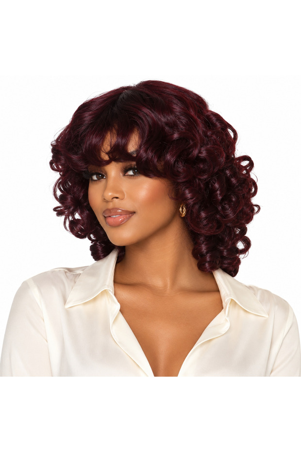 14 Inch Afro Bouncy Curls Human Hair Wig – | Natural Afro Human Hair Curls