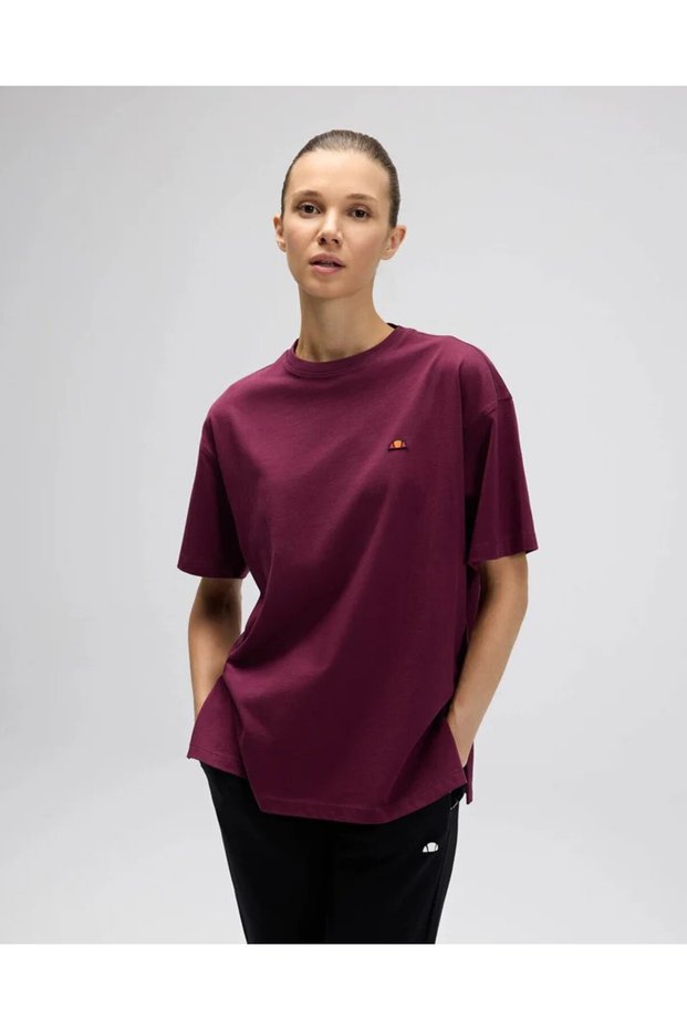 Ef558-Brd Women's T-Shirt - Burgundy