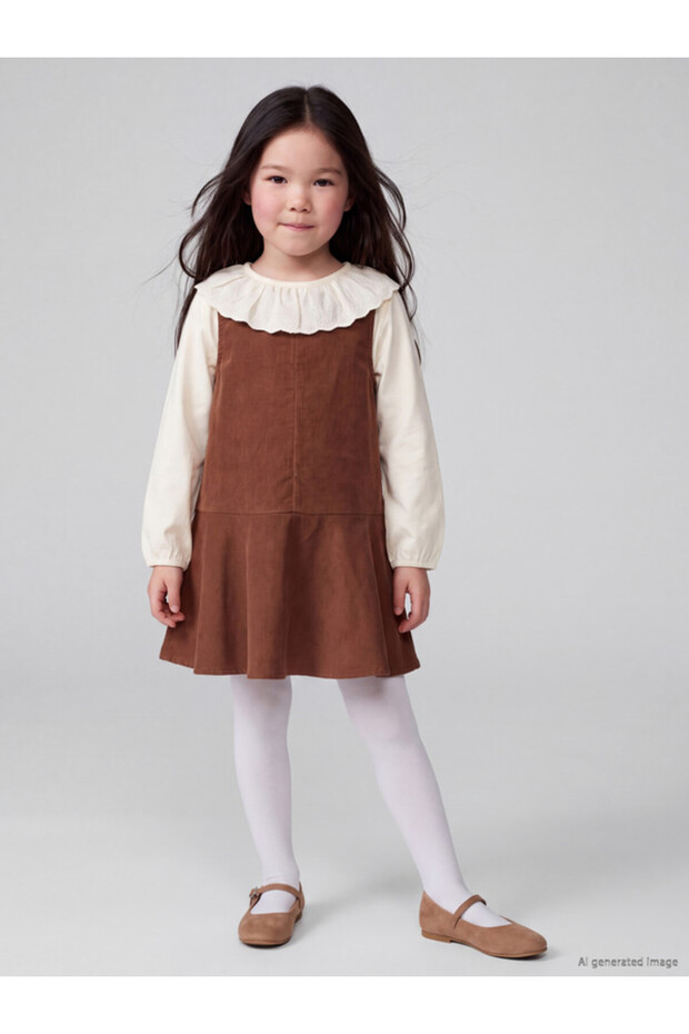 Timeless Clothing & Timeless Choices Girls' Velvet Dress and T-Shirt