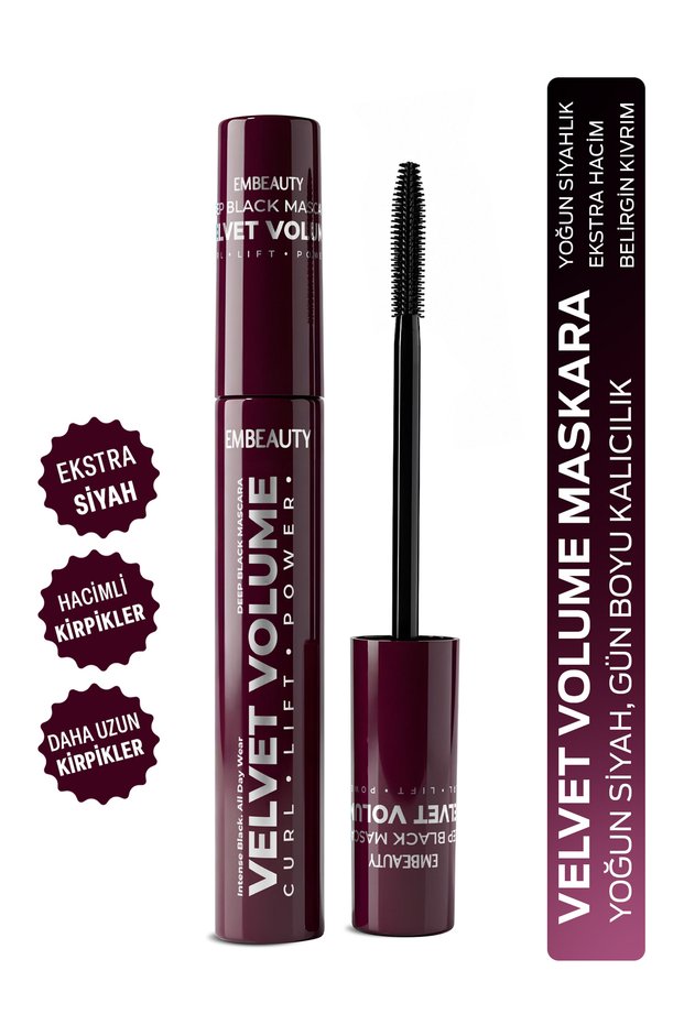 Ultra Black Volumizing Mascara – Volume and Length Effect
