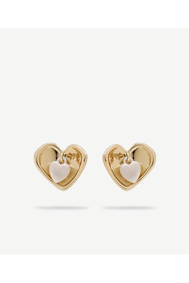 Minimal Earrings with Hearts