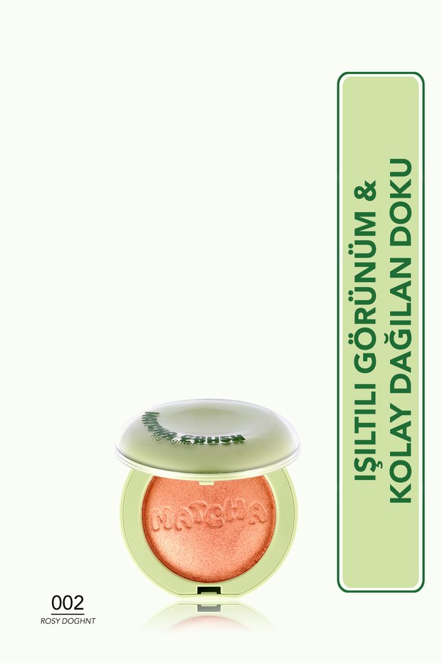 Matcha Doughnut Light-Textured & Silky Creamy Powder Highlighter
