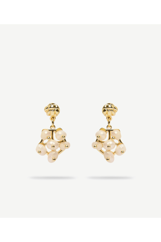 Pearl Detailed Earrings