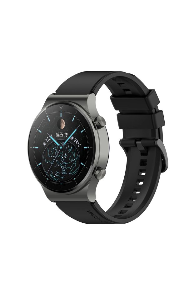 22mm black 22mm Official Silicone Replacement Gt2 Pro Strap Band For Huawei Watch 4/GT 4 3 2 Pro 46m