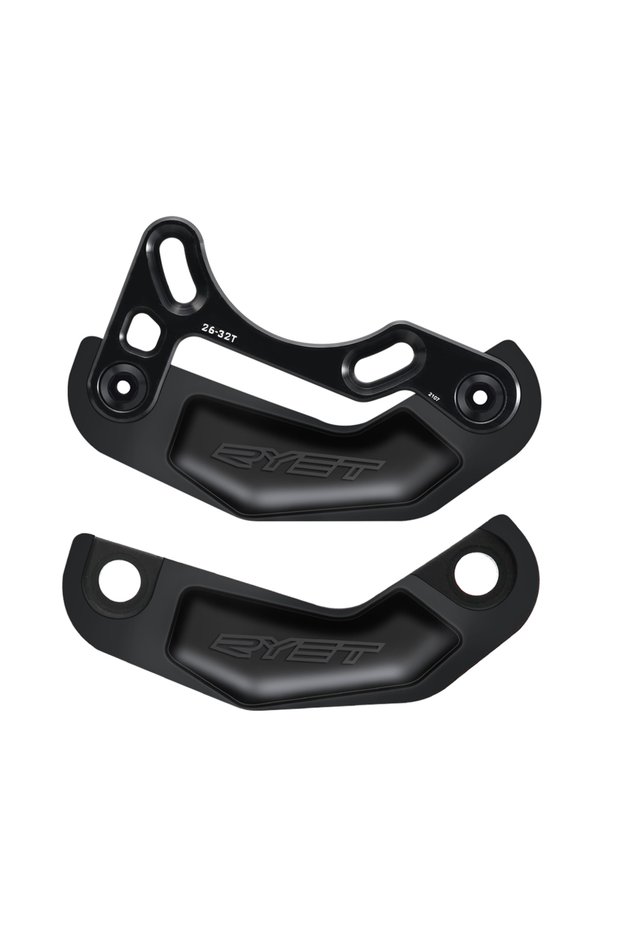 26-32T BLACK 2022 RYET Bicycle Chain Guide MTB BASH GUARD Stabilizer 26-32T 34-36T Chainring Protect