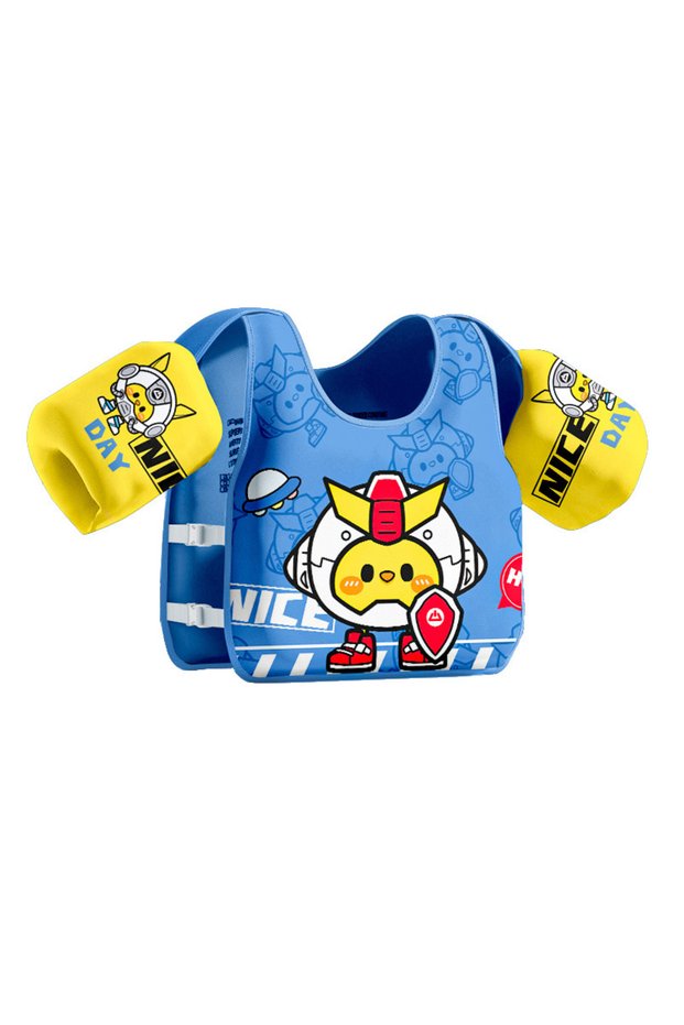 Style 2 Rooxin No Inflation Swim Vest Buoyancy Vest Swimming Ring Tube Swim Accessory For Water Spor