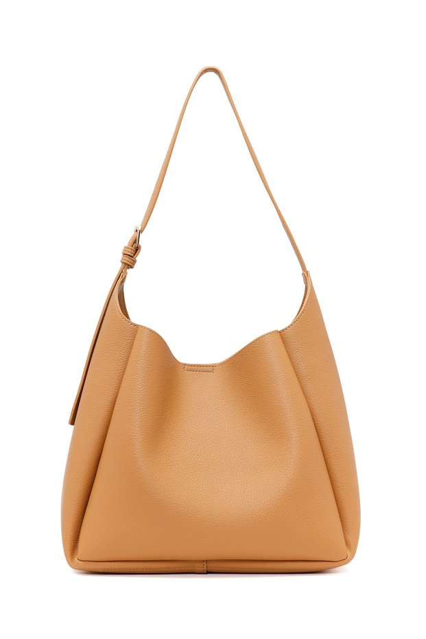 Women's Beige Classic Shoulder Bag Ab150020Sf