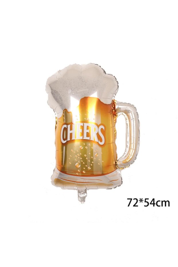 Other Wine Glass A Wine Bottle Wine Goblet Aluminium Foil Balloons Beer Whisky Champagne Bar Banquet