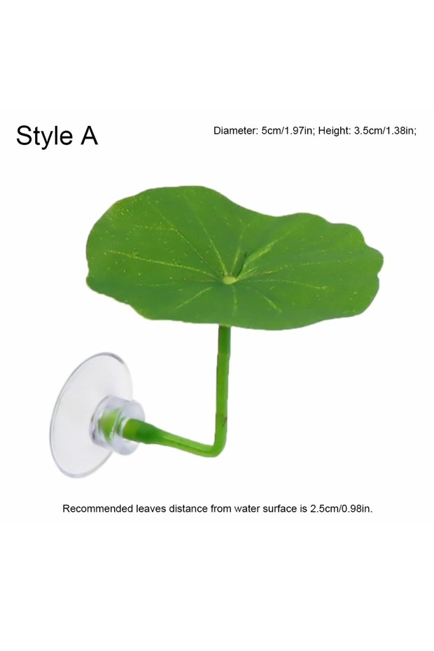 A Plastic Betta Fish Rest Leaf Simulated Lotus Leaves/Artificial Leaf Rest/Hiding/Spawning Betta Fis